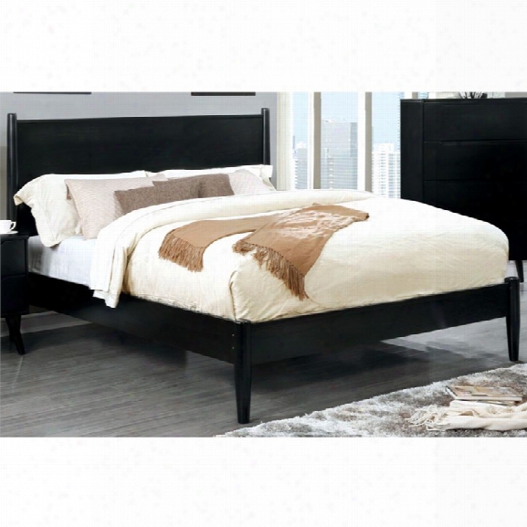 Furniture Of America Farrah King Panel Bed In Black