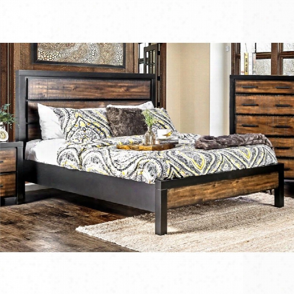 Furniture Of America Idina Two Tone California King Bed