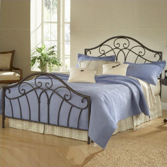 Hillsdale Josephine Bed In Metallic Brown Finish-full