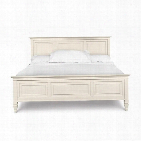 Magnussen Ashby Panel Bed In Patina White-king