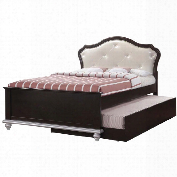 Picket House Furnishings Alli Full Platform Trundle Bed In Walnut