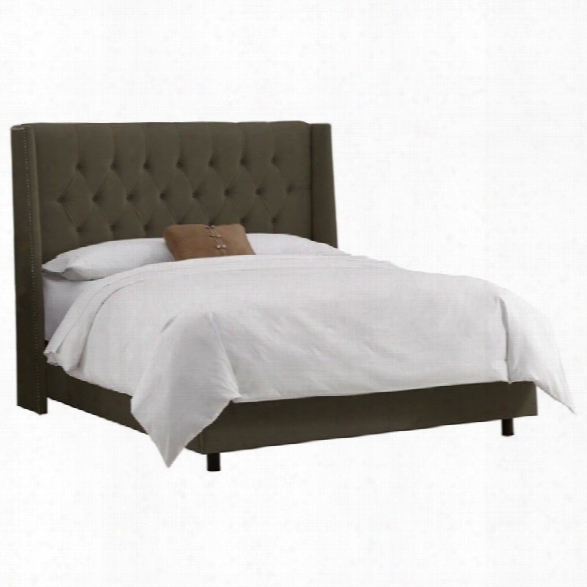 Skyline Furniture Bed In Pewter-full