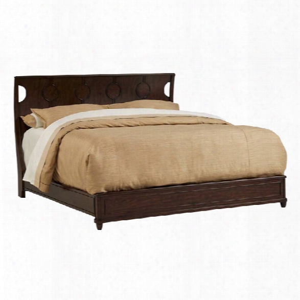 Stanley Furniture Virage California King Panel Bed In Truffle