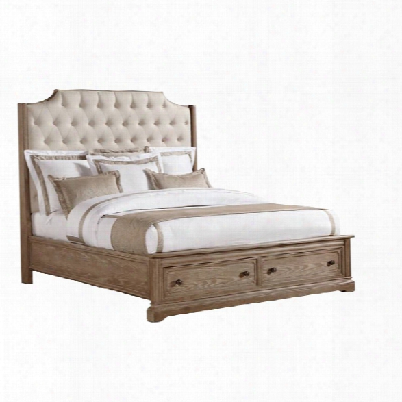 Stanley Furniture Wethersfield Estate Upholstered King Storage Bed
