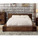 Furniture of America Elbert California King Platform Bed in Natural