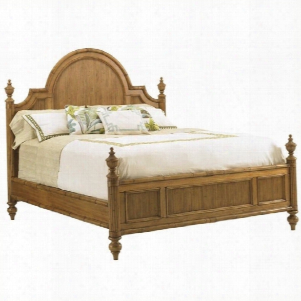 Tommy Bahama Home Beach House Belle Isle Bed In Golden Umber-queen