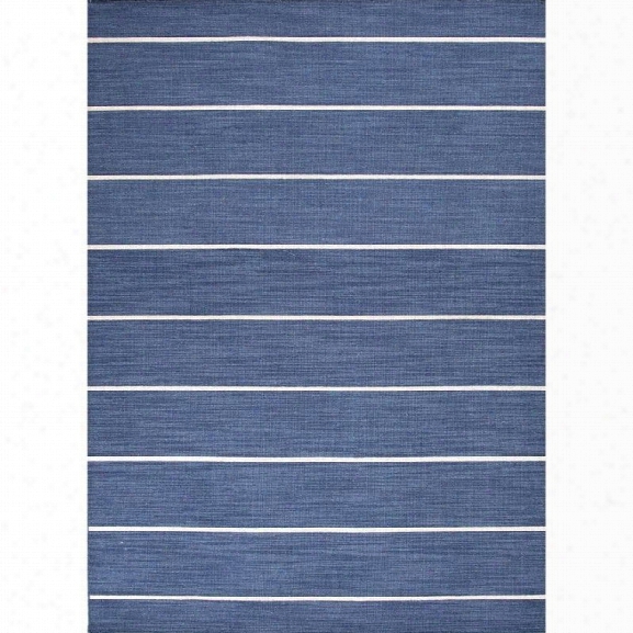 Jaipur Rugs Coastal Shores 9' X 12' Flat Weave Wool Rug In Blue