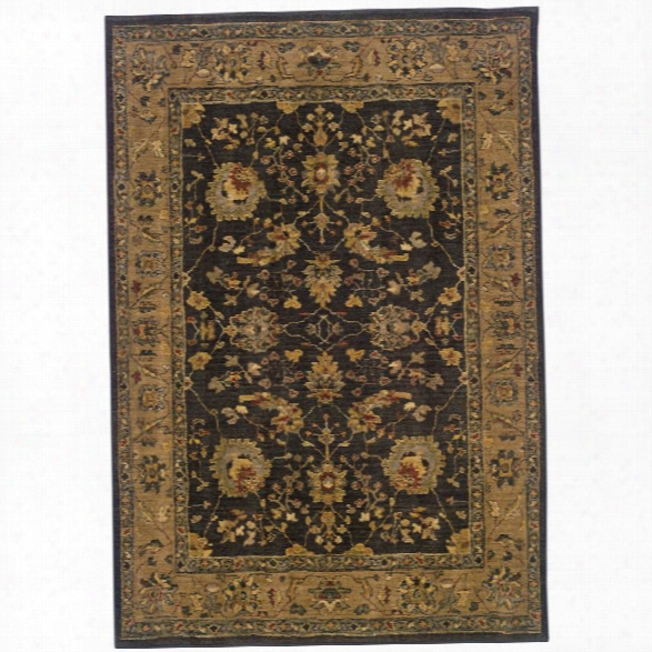 Oriental Weavers Infinity 7'8 X 10'10 Machine Woven Rug In Black