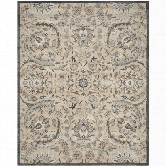 Safavieh Bella 8' X 10' Hand Tufted Viscose Pile Rug In Beige