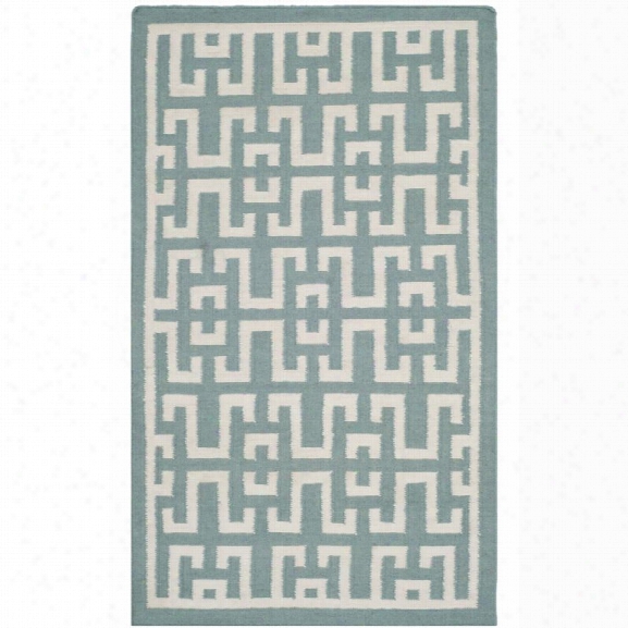 Safavieh Dhurries 9' X 12' Hand Woven Flat Weave Rug