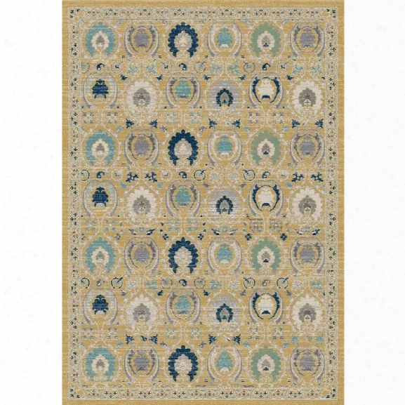 Safavieh Evoke 10' X 14' Power Loomed Rug In Gold And Ivory