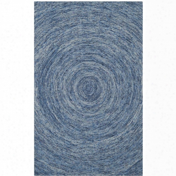 Safavieh Ikat 8'9 X 12' Hand Tufted Wool Pile Rug In Dark Blue