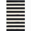 Safavieh Montauk 12' X 15' Hand Woven Cotton Rug in Black and Ivory