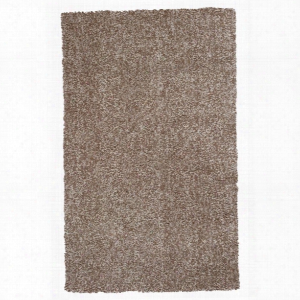 Kas Bliss 9' X 13' Hand-woven Shag Rug In Beige