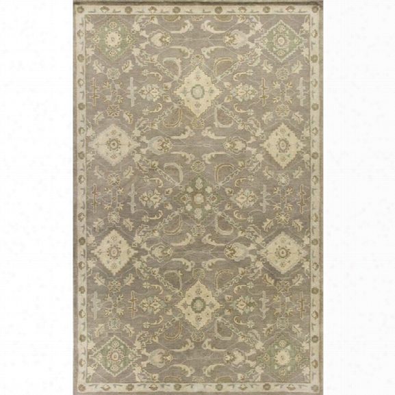 Kas Jaipur 8' X 110'6 Hand-tufted Wool Rug In Taupe