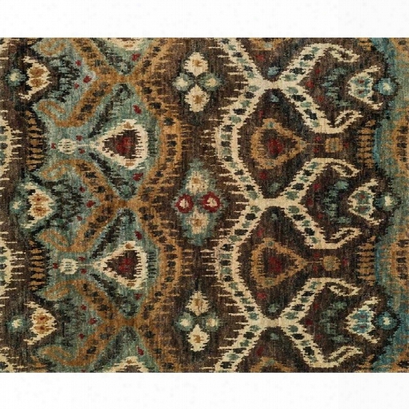 Loloi Xavier 9'6 X 13'6 Hand Knotted Jute Rug In Taupe And Aqua