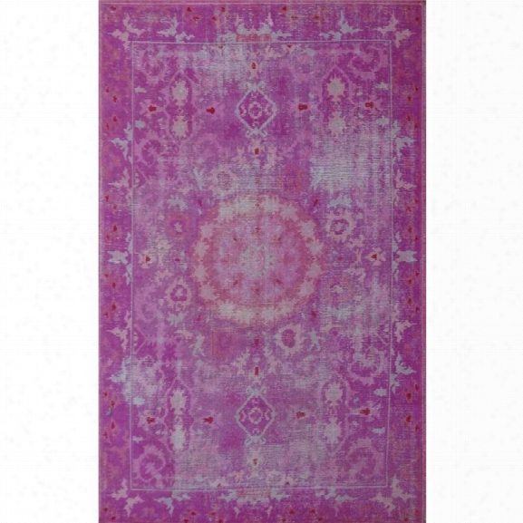 Renwil Organdie 9'8 X 5'2 Area Rug In Pink