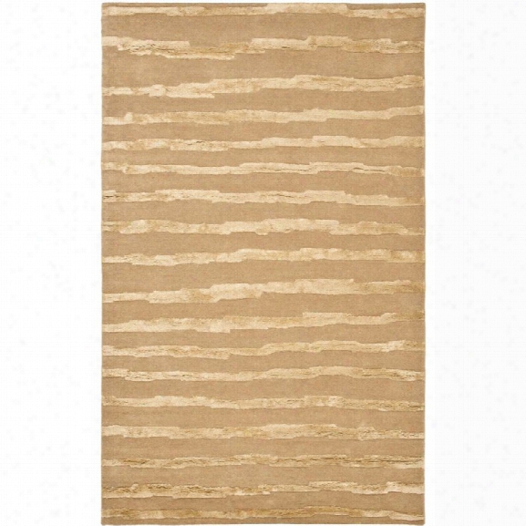 Safavieh Soho 9' X 12' Hand Tufted Wool Rug In Beige And Gold