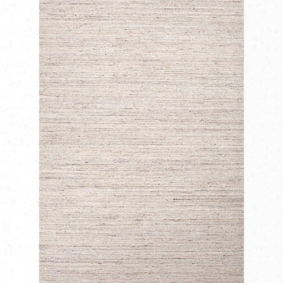 Jaipur Rugs Elements 9'6 X 13'6 Solids Handloom Wool Rug In Ivory