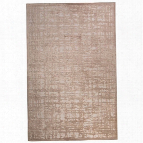 Jaipur Rugs Fables 7'6 X 9'6 Rayon Chenille Rug In Ivory And Beige