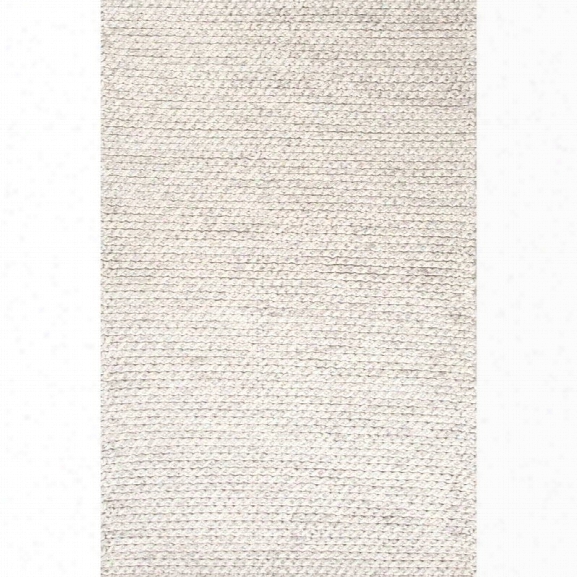 Jaipur Rugs Scandinavia Dula 9' X 12' Textured Wool Rug In Iv Ory