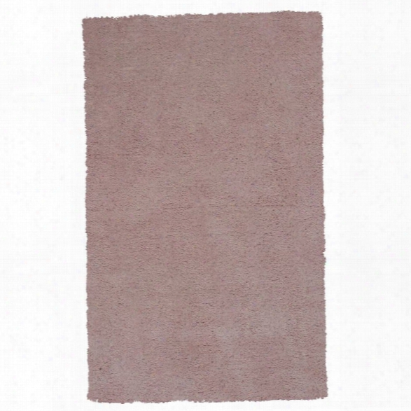 Kas Bliss 9' X 13' Hand-woven Shag Rug In Rose Pink