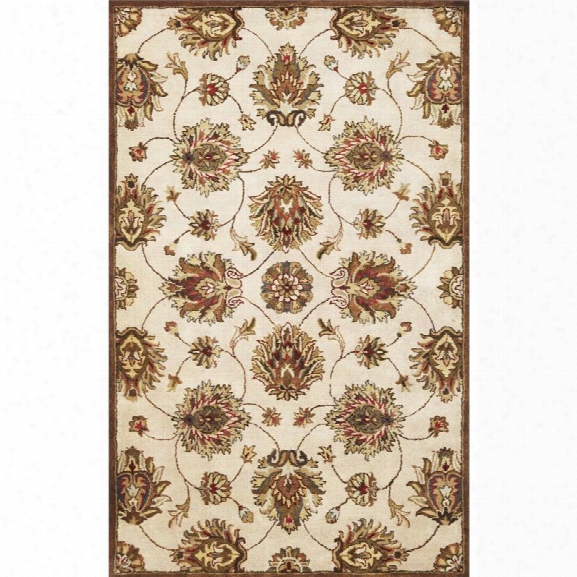 Kas Syriana 9' X 13' Hand-tufted Wool Rug In Ivory