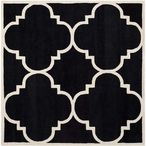 Safavieh Chatham Black Contemporary Rug - Square 8'9