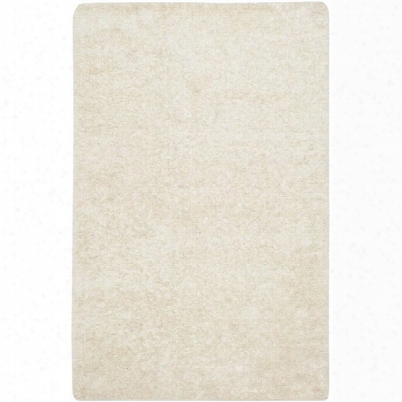 Safavieh Malibu Shag 10' X 14' Hand Tufted Polyester Pile Rug In White