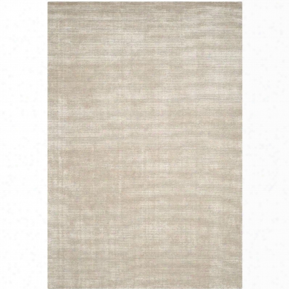 Safavieh Mirage 9' X 12' Loom Knotted Rug In Silver And Green
