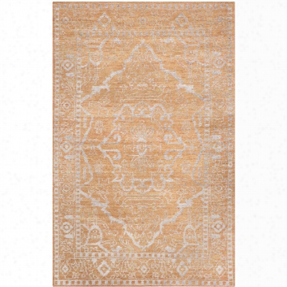 Safavieh Stone Wash 5' X 8' Hand Knotted Rug In Brown And Silver