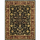 Safavieh Heritage 12' X 18' Hand Tufted Wool Pile Rug in Black and Red