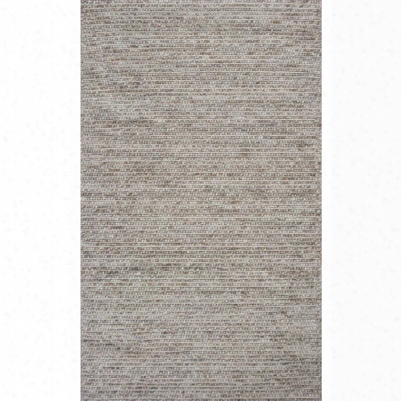 Kas Cortico 7'6 X 9'6 Hand-woven Wool Rug In Natural