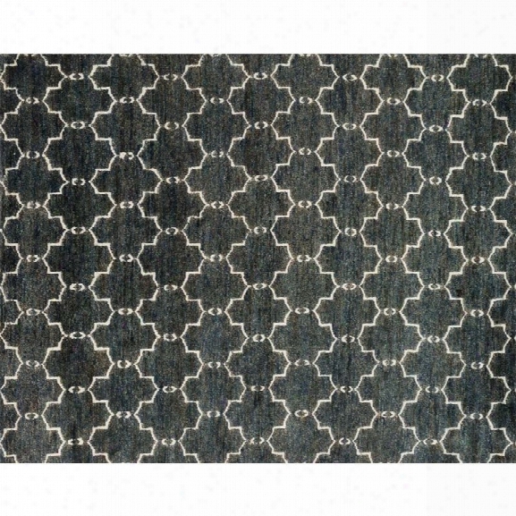 Loloi Sahara 9'6 X 13'6 Hand Knotted Jute Rug In Midnight