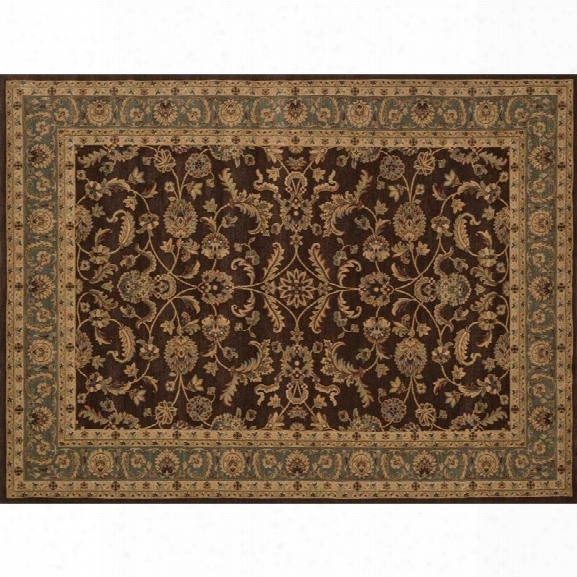 Loloi Stanley 9'8 X 12'8 Power Loomed Rug In Brown And Blue