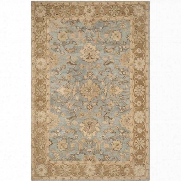 Safavieh Anatolia Light Blue Traditional Rug - 9' X 12'