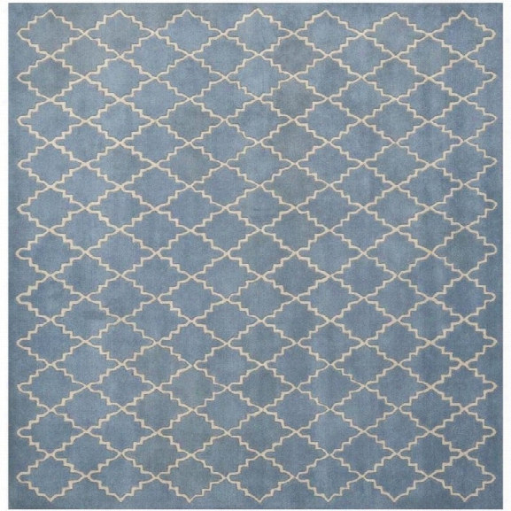 Safavieh Chatham Blue Grey Contemporary Rug - Square 9'