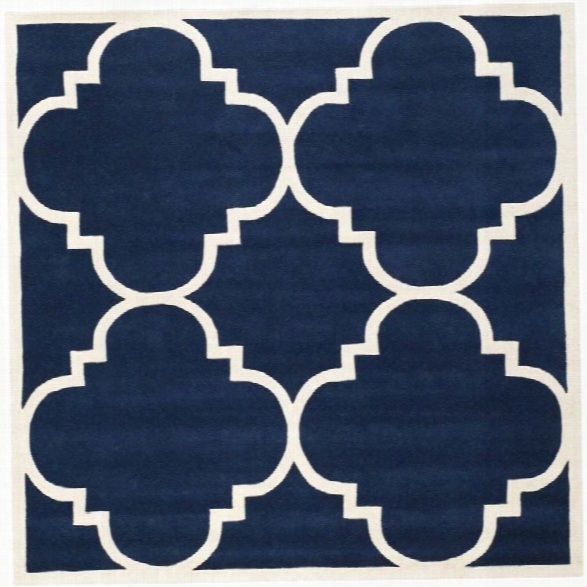 Safavieh Chatham Dark Blue Contemporary Rug - Square 8'9