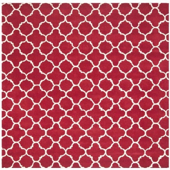 Safavieh Chatham Red Contemporary Rug - Square 8'9