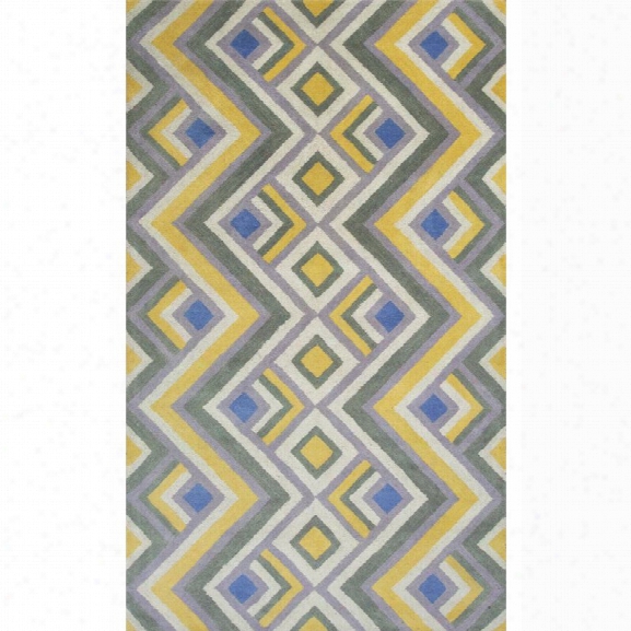 Kas Donny Osmond Home Harmony 8' X 10'6 Hand-tufted Wool Rug In Gold