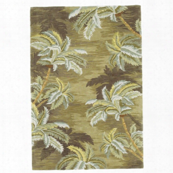 Kas Sparta 8'6 X 11'6 Hand-tufted Wool Rug In Moss