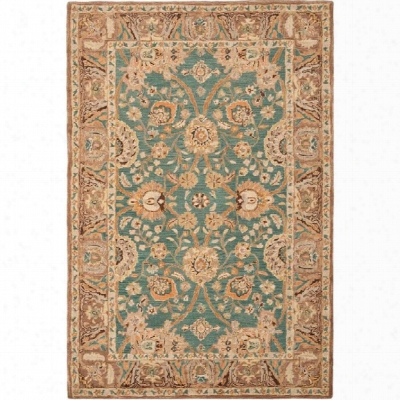 Safavieh Anatolia Teal Traditional Rug - 9' X 12'