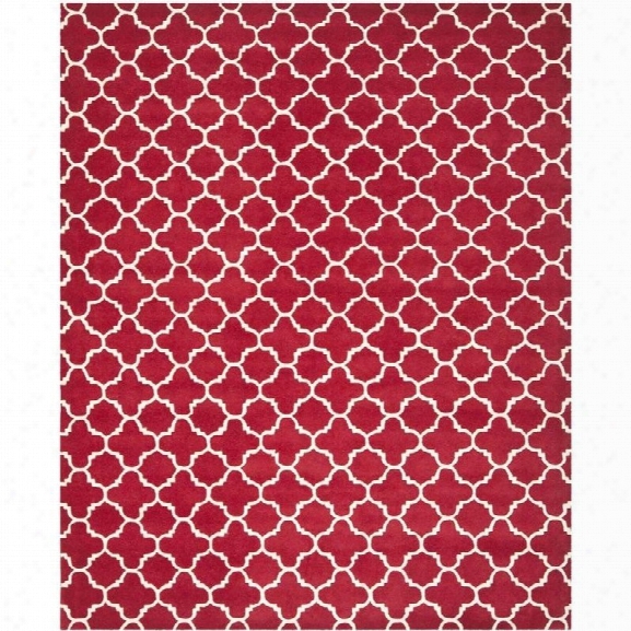 Safavieh Chatham Red Contemporary Rug - 10' X 14'