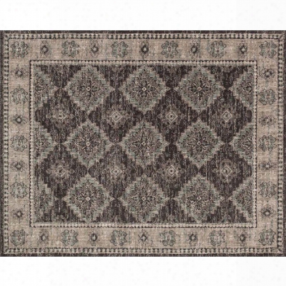 Loloi Josephine 9' 3x 13' Contemporary Rug In Charcoal And Taupe