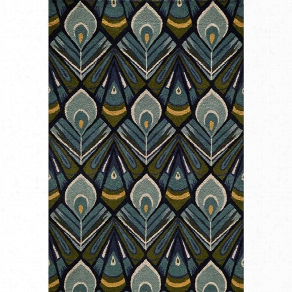 Momeni Habitat 8' X 10' Rug In Peacock