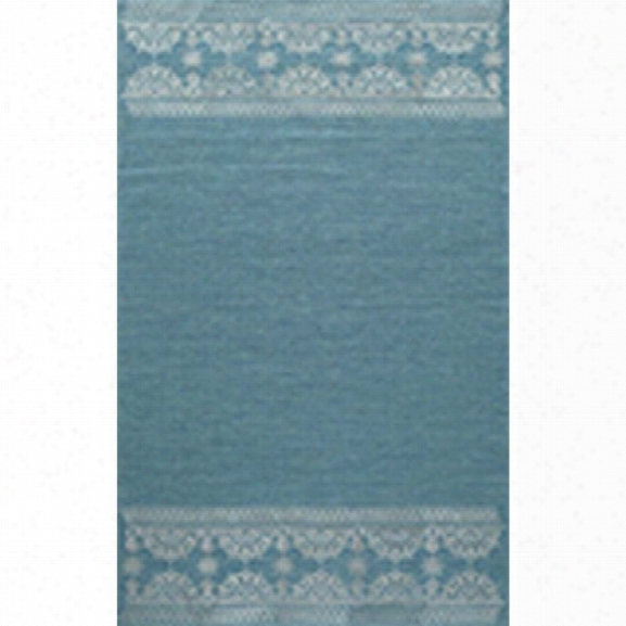 Momeni Lace Embroided 8' X 10' Rug In Teal