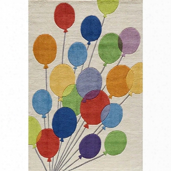 Momeni Lil Mo Whimsy 8' X 10' Rug In Balloons