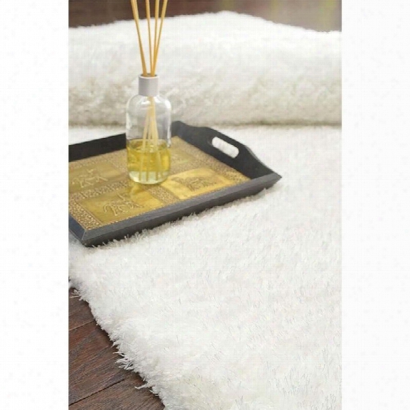 Nuloom 8'6 X 11'6 Hand Tufted Maginifique Shag Rug In Snow