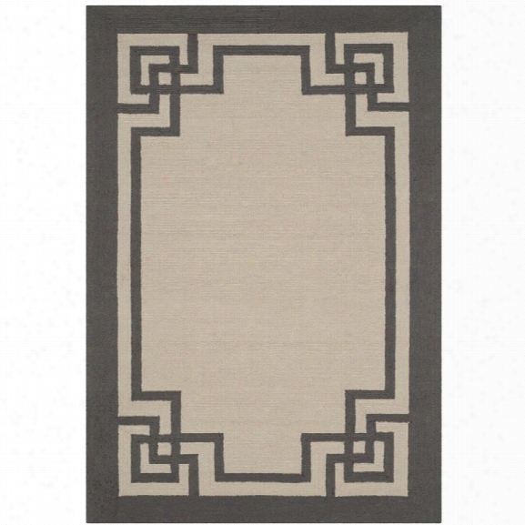 Safavieh Four Seasons 9' X 12' Hand Hooked Rug In Ivory And Charcoal
