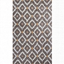 KAS Bob Mackie Home 8' x 11' Hand-Tufted Wool Rug in Mocha